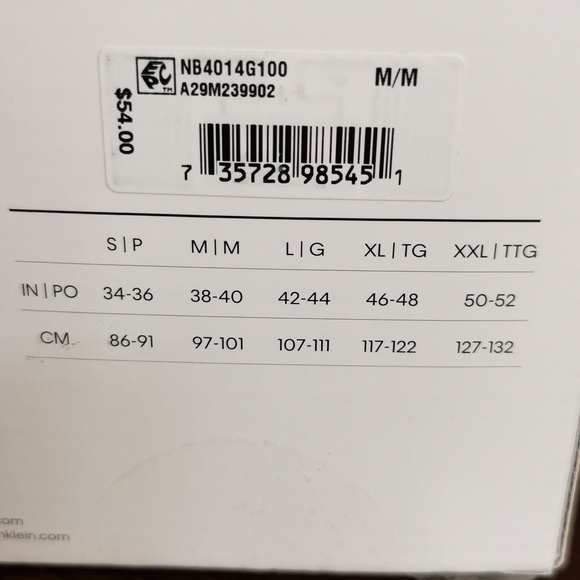 Calvin Klein 100% Cotton slim fit V neck T-shirt 3 pack - Picture 4 of 4